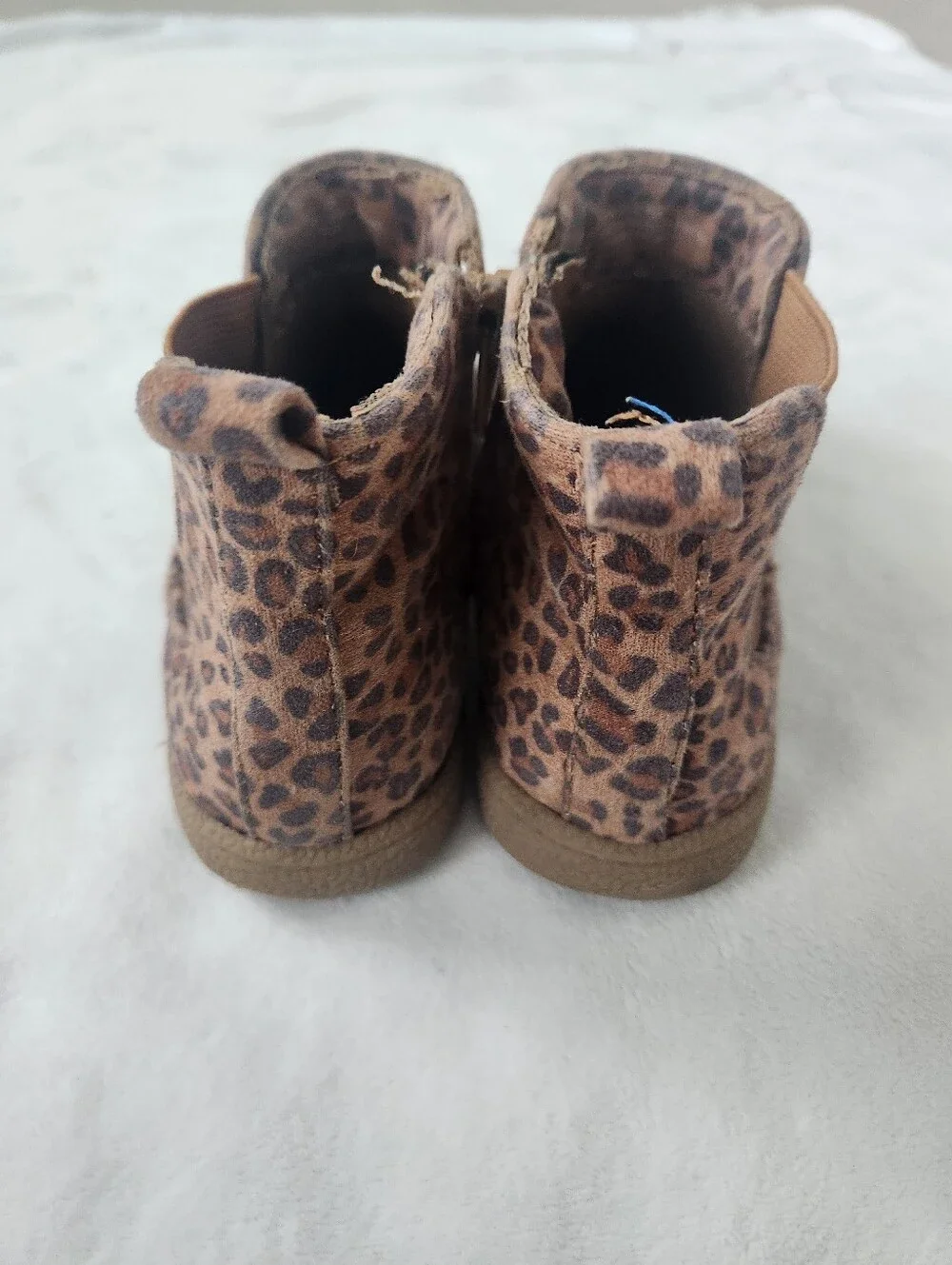 Tucker + Tate Nova Chelsea Bootie Tan Leopard Print